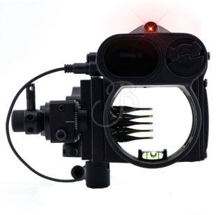 Celownik myśliwski z dalmierzem 5 pin Booster RangeFinder 5P - Wersja RH