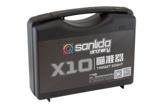 Celownik do łuku bloczkowego Sanlida Carbon X10 RH 9 Target Black