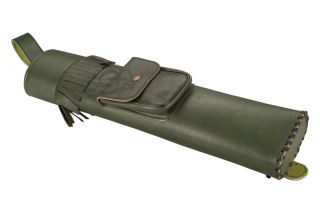 Kołczan tradycyjny na plecy Buck Trail Emerald Ciemnozielony