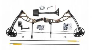 Łuk bloczkowy EK Archery Exterminator Camo ZESTAW